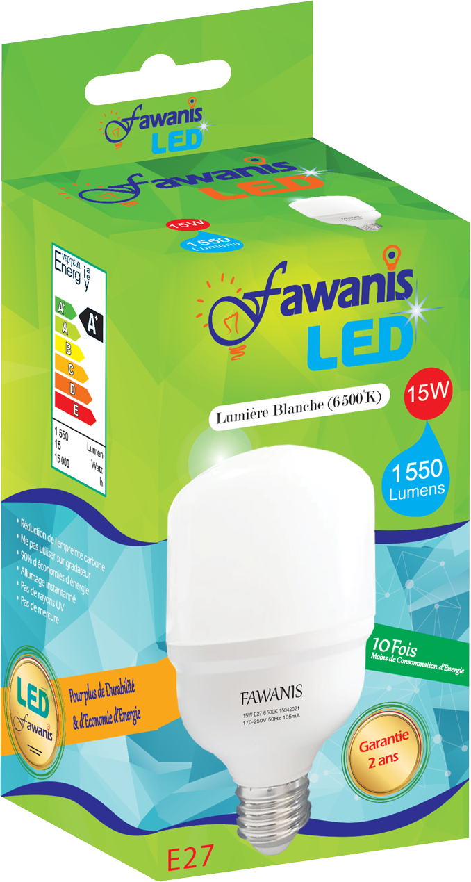 fawanis LED 15W E27