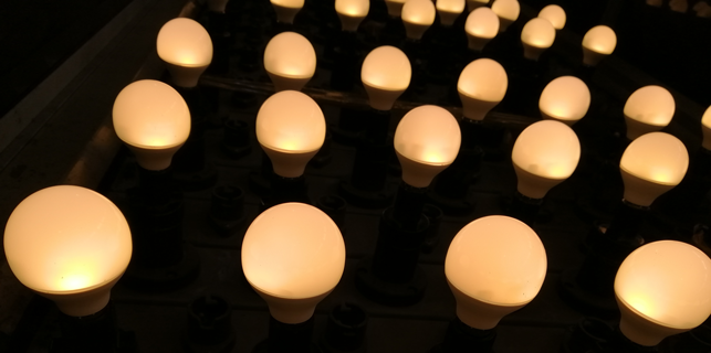 Contrôle lampes led