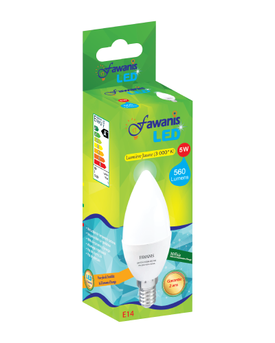 Eco'nis LED flamme 5W