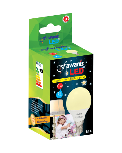 fawanis LED flamme 7W