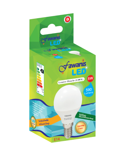 fawanis LED flamme 7W